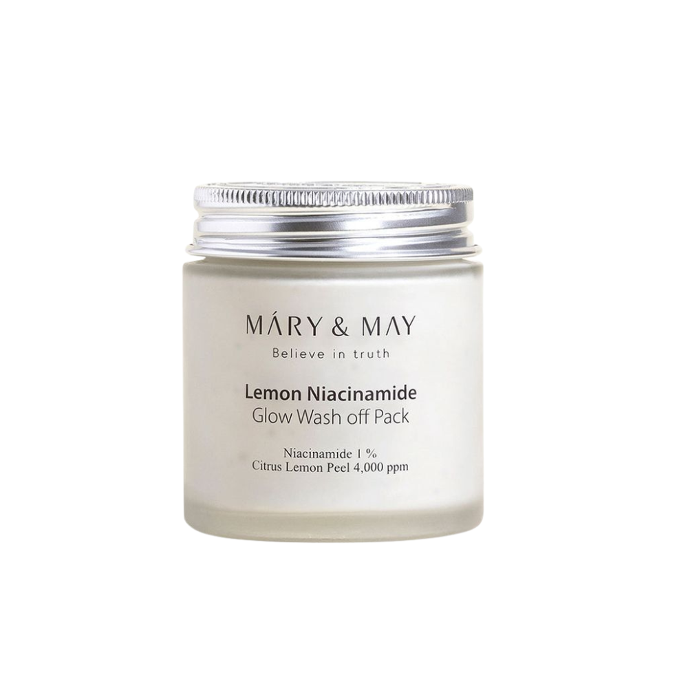 MARY&MAY Lemon Niacinamide Glow Wash Off Pack – 125g