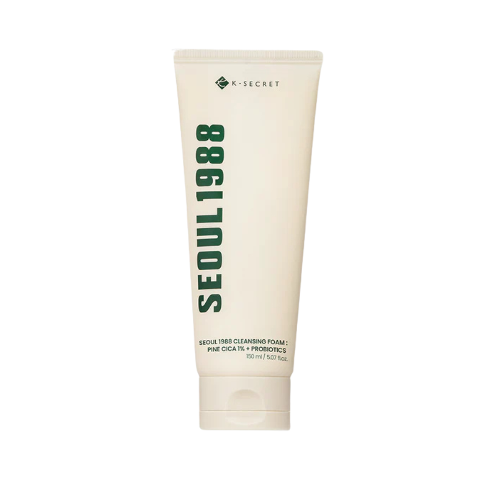 SEOUL 1988 Cleansing Foam: Pine Cica 1% + Probiotics – 150ml