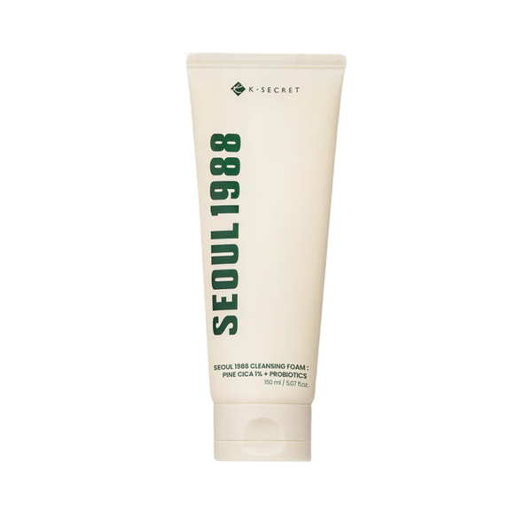 SEOUL 1988 Cleansing Foam: Pine Cica 1% + Probiotics – 150ml